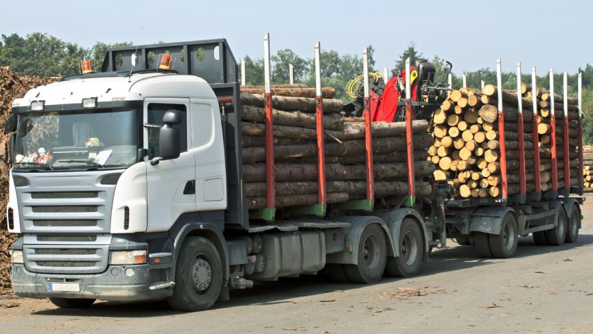 HGV with trailer