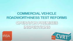 CVRT - Operator premises inspection